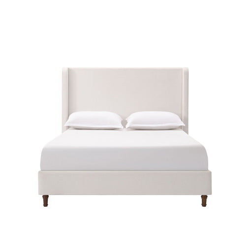 Harper - Tall Headboard Upholstered Bed / High Headboard / Elegant Simplicity / No Box Spring Needed - R&R Furniture Gallery (Fountain Valley, CA)