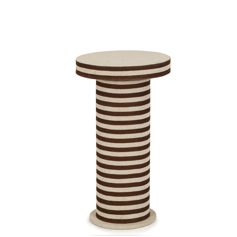 Lyra - Striped Cotton Jute Contract-Grade Table - R&R Furniture Gallery (Fountain Valley, CA)