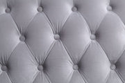 Galelvith - Sofa With 6 Pillows - Gray Fabric - R&R Furniture Gallery (Fountain Valley, CA)