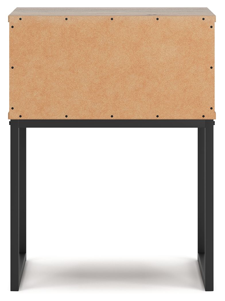 Deanlow - One Drawer Night Stand - Honey - R&R Furniture Gallery (Fountain Valley, CA)