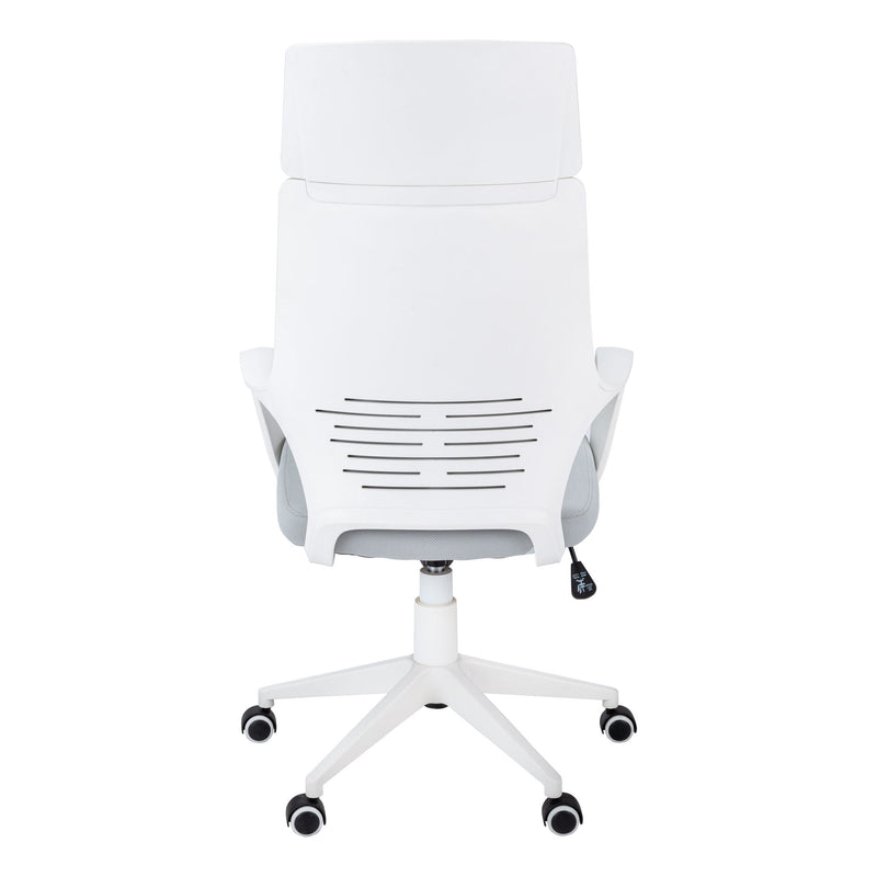 Office Swivel Chair, Adjustable Height, Ergonomic, Armrests, Contemporary & Modern - R&R Furniture Gallery (Fountain Valley, CA)