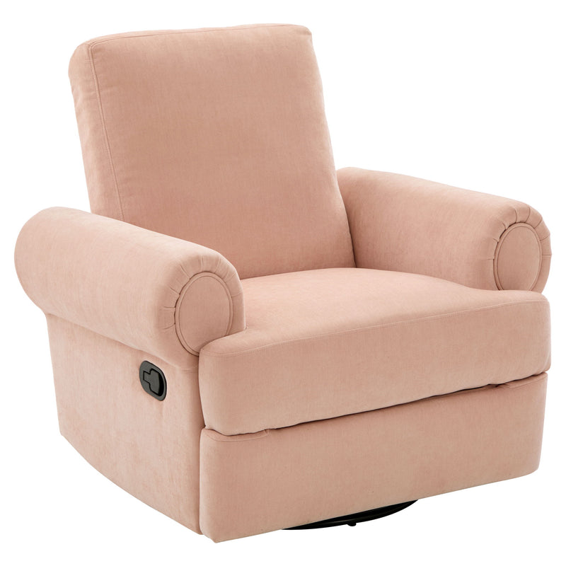 Manual Swivel Recliner Rocker Chair With Adjustable Backrest - R&R Furniture Gallery (Fountain Valley, CA)