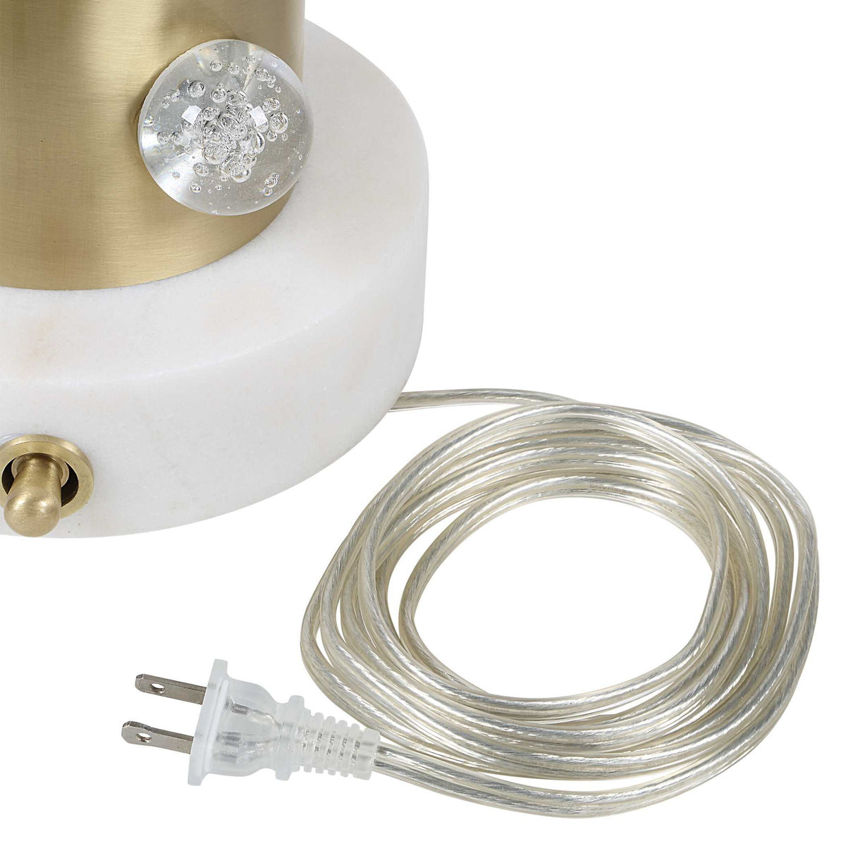 Glowing Bubbles - Table Lamp - Bright Brass