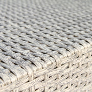 Comfortable Modern Patio Rattan Sectional Set With Cushions - R&R Furniture Gallery (Fountain Valley, CA)