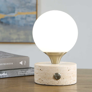 Abril - Rechargeable LED Accent Lamp - Brass,Gold