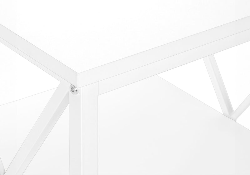 3 Tier Accent Table, Side Marble Look Contemporary & Modern - R&R Furniture Gallery (Fountain Valley, CA)