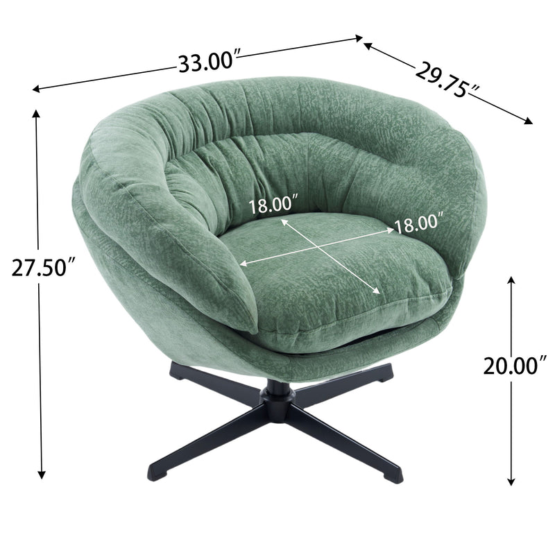 Modern Office Chair With 360 Degree Swivel - R&R Furniture Gallery (Fountain Valley, CA)
