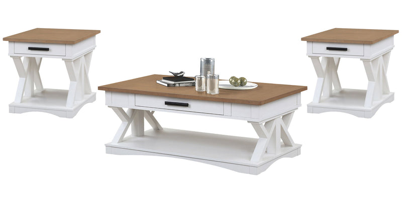 Americana Modern - Cocktail Table Set - R&R Furniture Gallery (Fountain Valley, CA)