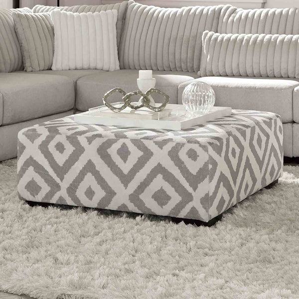 Hermiston - Ottoman, Gray