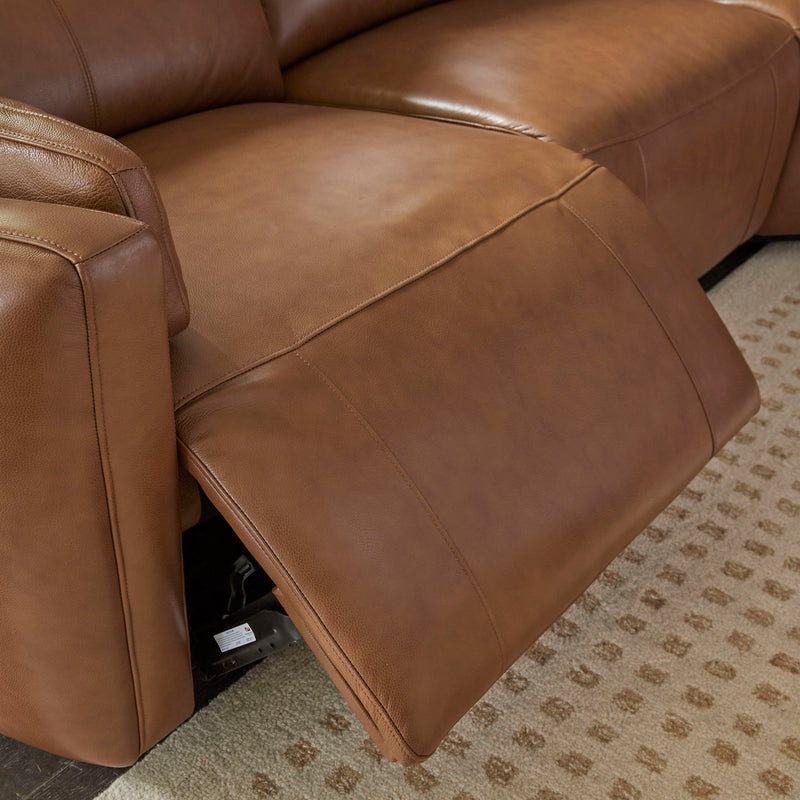 Modesto - Modular Power Reclining Sectional With Power Adjustable Headrests - R&R Furniture Gallery (Fountain Valley, CA)