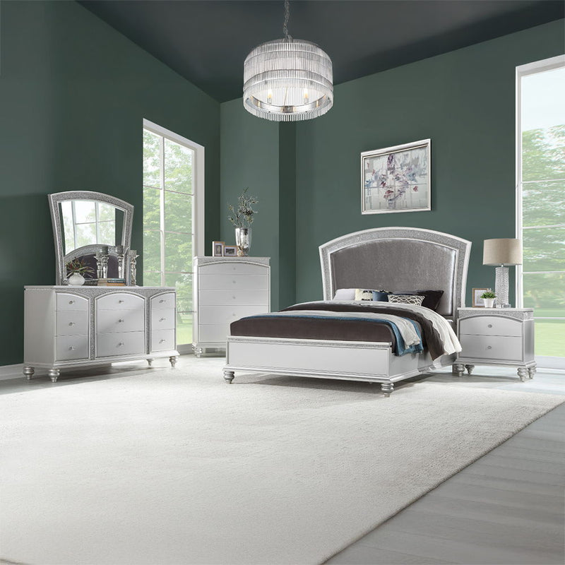 Maverick - Mirror - Platinum - R&R Furniture Gallery (Fountain Valley, CA)