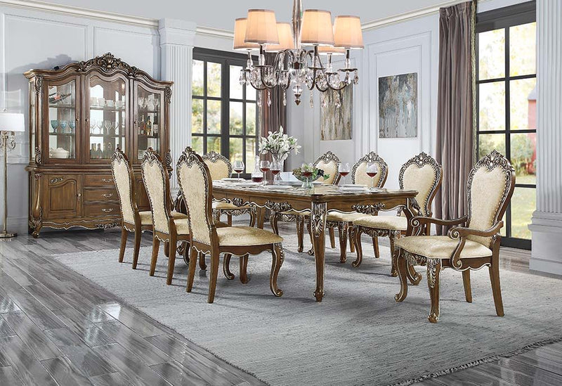 Latisha - Dining Table - Antique Oak - R&R Furniture Gallery (Fountain Valley, CA)