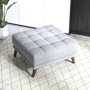 Addison - Square Upholstered Ottoman - R&R Furniture Gallery (Fountain Valley, CA)