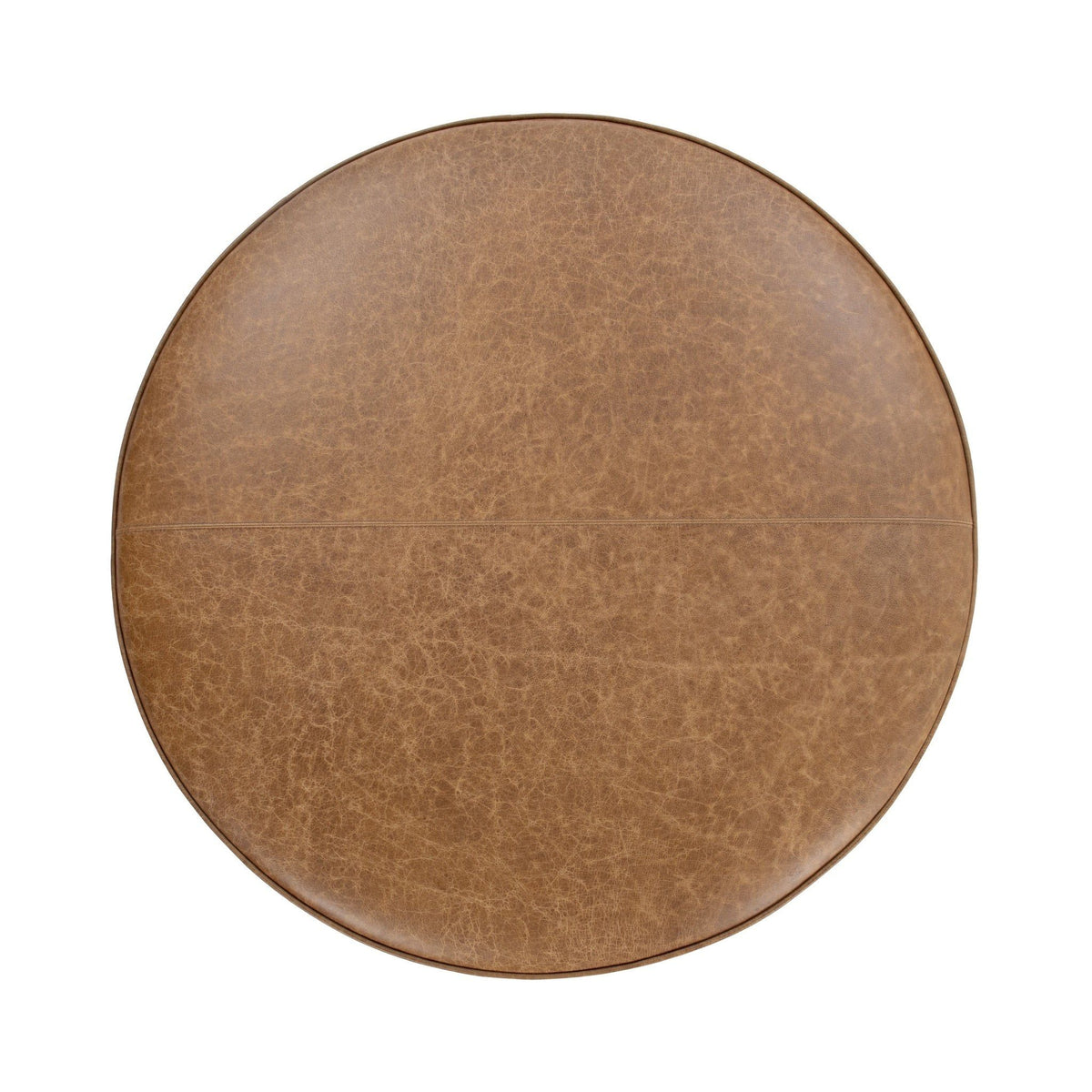 Clair - Leather Round Table - R&R Furniture Gallery (Fountain Valley, CA)