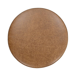 Clair - Leather Round Table - R&R Furniture Gallery (Fountain Valley, CA)