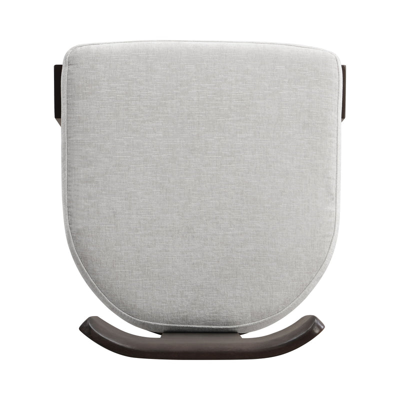 Upholstered Dining Fabric Side Chairs (Set of 2) - R&R Furniture Gallery (Fountain Valley, CA)