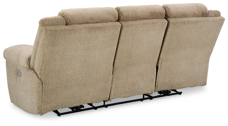 Tip-off - Power Reclining Sofa With Adj Headrest - R&R Furniture Gallery (Fountain Valley, CA)