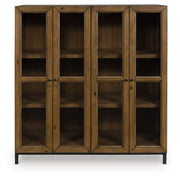 Wrenridge - Accent Cabinet - Gray Brown - R&R Furniture Gallery (Fountain Valley, CA)