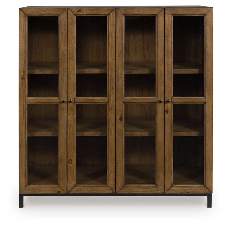 Wrenridge - Accent Cabinet - Gray Brown - R&R Furniture Gallery (Fountain Valley, CA)