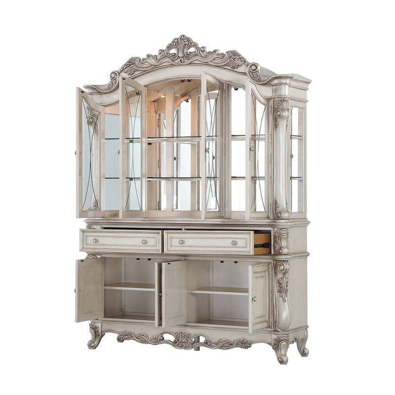 Gorsedd - Buffet & Hutch - Golden Ivory - R&R Furniture Gallery (Fountain Valley, CA)