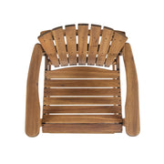 Outdoor Acacia Wood Adirondack Barstools (Set of 2) - R&R Furniture Gallery (Fountain Valley, CA)