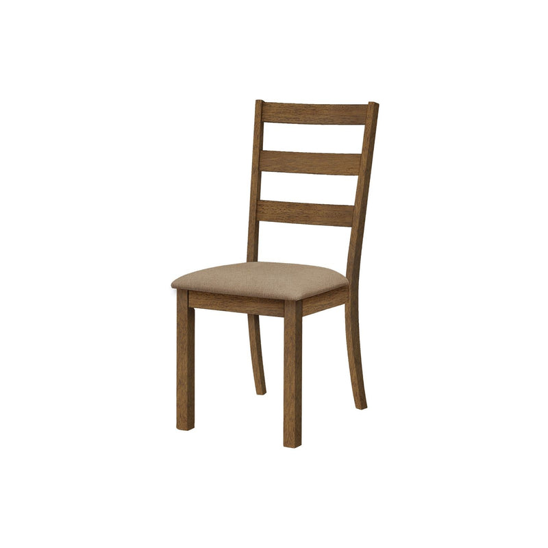 Dining Chair, Side, Upholstered For Dining Room, Transitional (Set of 2) - Beige - R&R Furniture Gallery (Fountain Valley, CA)
