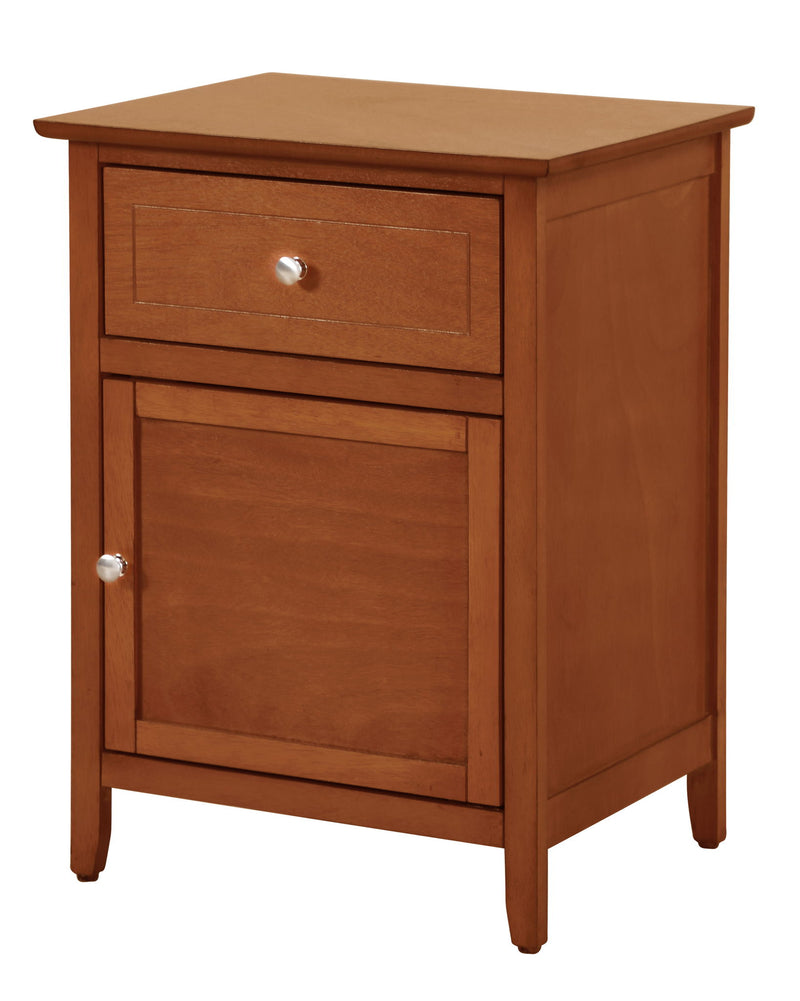 1 Drawer / 1 Door Nightstand - R&R Furniture Gallery (Fountain Valley, CA)