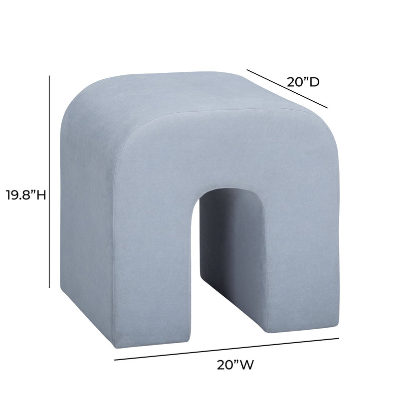 Desi - Velvet Ottoman