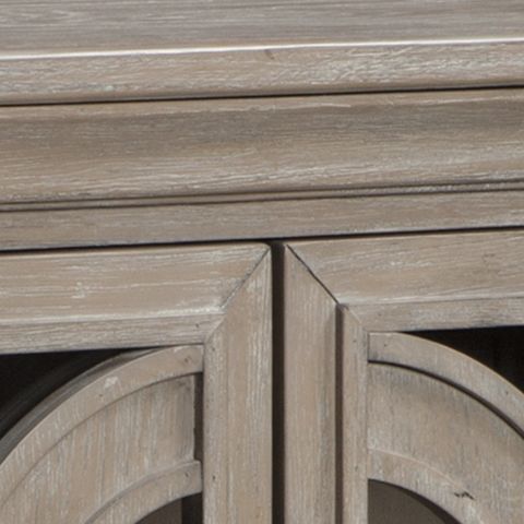 Fossil Ridge - Accent Cabinet - Gray - R&R Furniture Gallery (Fountain Valley, CA)