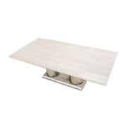 Marin - Rectangular Dining Table - Greige - R&R Furniture Gallery (Fountain Valley, CA)