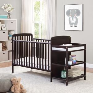 Ramsey - 3-in-1 Convertible Crib / Changer Combo - R&R Furniture Gallery (Fountain Valley, CA)