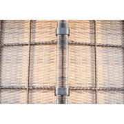 Outdoor Wicker Sectional With Weather Resistant Cushions And Table - R&R Furniture Gallery (Fountain Valley, CA)