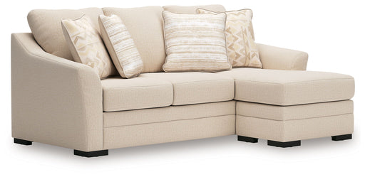Lango - Queen Sofa Chaise Sleeper - Jute - R&R Furniture Gallery (Fountain Valley, CA)