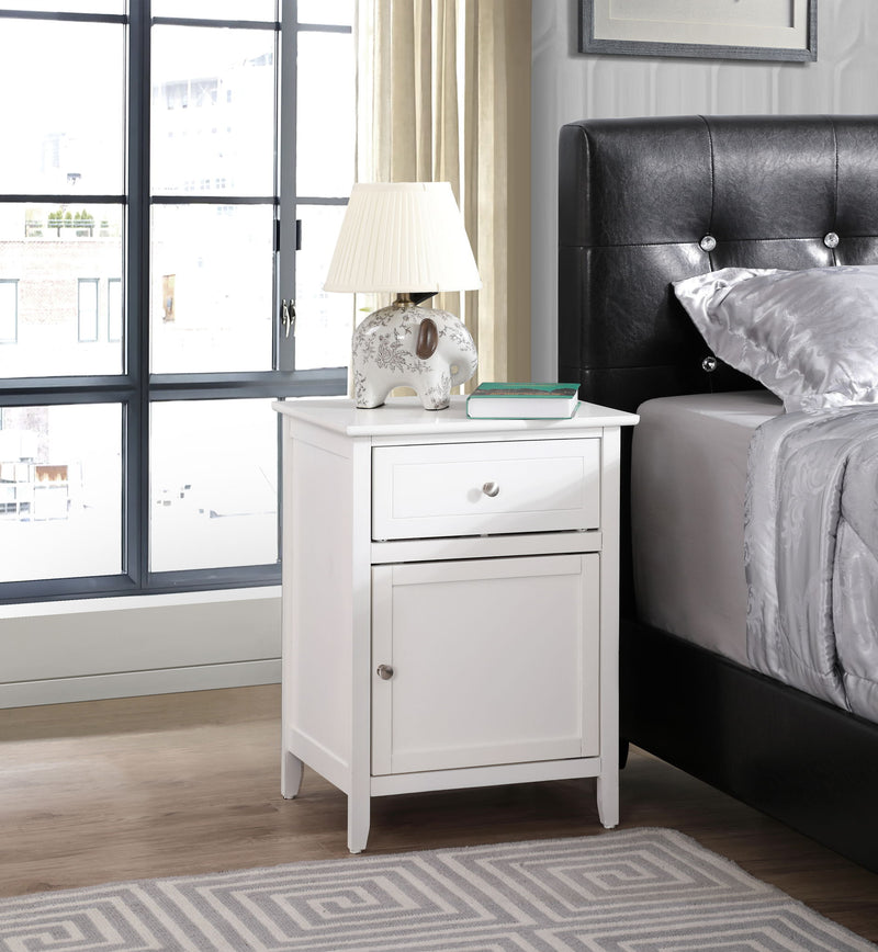 1 Drawer / 1 Door Nightstand - R&R Furniture Gallery (Fountain Valley, CA)
