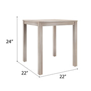 Modern Table Compact Design - R&R Furniture Gallery (Fountain Valley, CA)