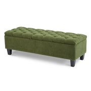 Ottoman Bench & Storage - Green - R&R Furniture Gallery (Fountain Valley, CA)