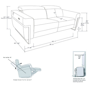 990 - Power Reclining Set With Power Headrest - R&R Furniture Gallery (Fountain Valley, CA)