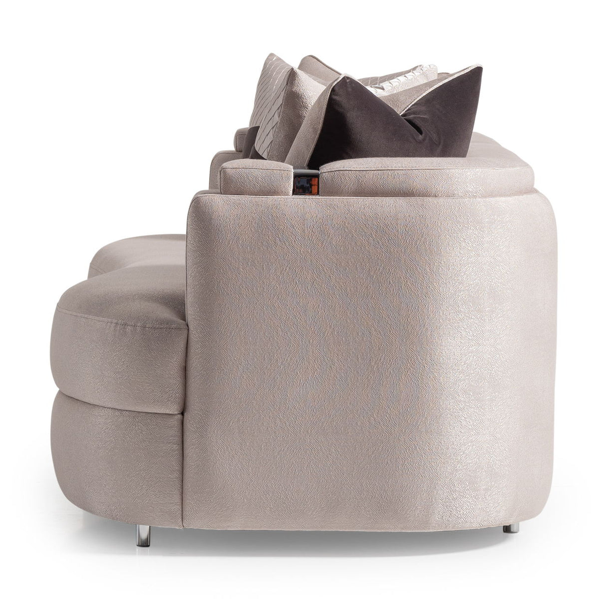 Carmela - Sofa - Zinc / Silver - R&R Furniture Gallery (Fountain Valley, CA)
