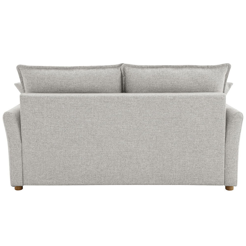 Oran - Sofa With Sleeper - Gray Chenille - R&R Furniture Gallery (Fountain Valley, CA)