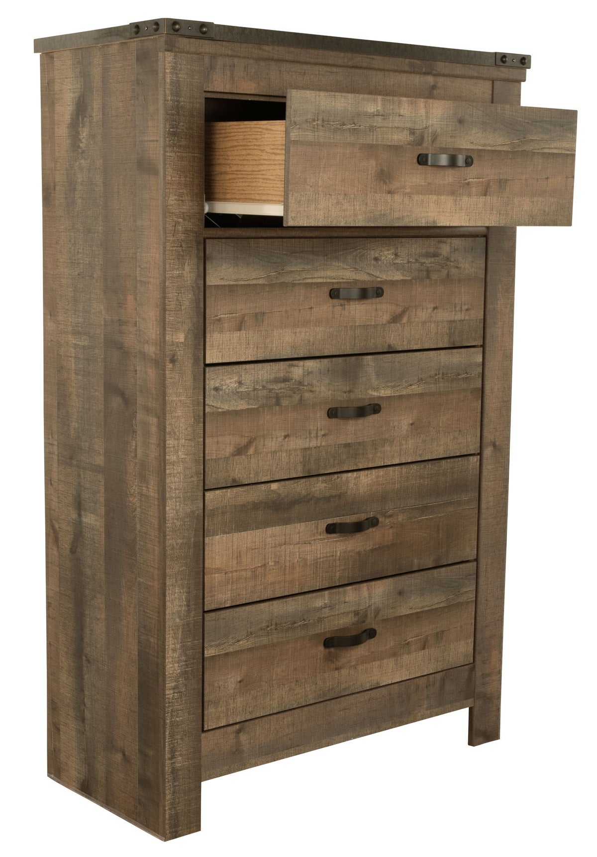 Trinell - Five Drawer Chest - Brown - R&R Furniture Gallery (Fountain Valley, CA)