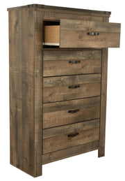 Trinell - Five Drawer Chest - Brown - R&R Furniture Gallery (Fountain Valley, CA)