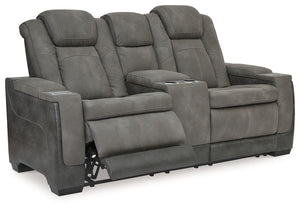 Next-Gen Durapella - Power Reclining Loveseat - R&R Furniture Gallery (Fountain Valley, CA)