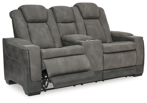 Next-Gen Durapella - Power Reclining Loveseat - R&R Furniture Gallery (Fountain Valley, CA)