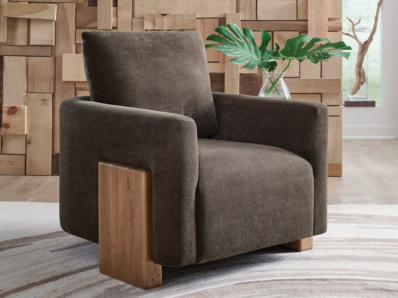 Dairlett - Accent Chair - Brown - R&R Furniture Gallery (Fountain Valley, CA)