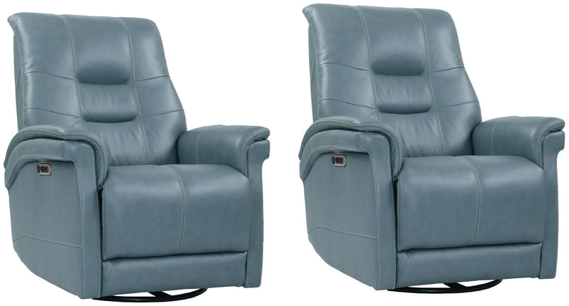 Carnegie - Power Swivel Glider Recliner - R&R Furniture Gallery (Fountain Valley, CA)