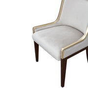 Houston - Dining Side Chair (Set of 2) - Porcini / Walnut - R&R Furniture Gallery (Fountain Valley, CA)