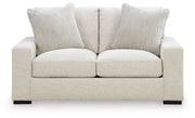 Conlee-Pike - Loveseat - Linen - R&R Furniture Gallery (Fountain Valley, CA)