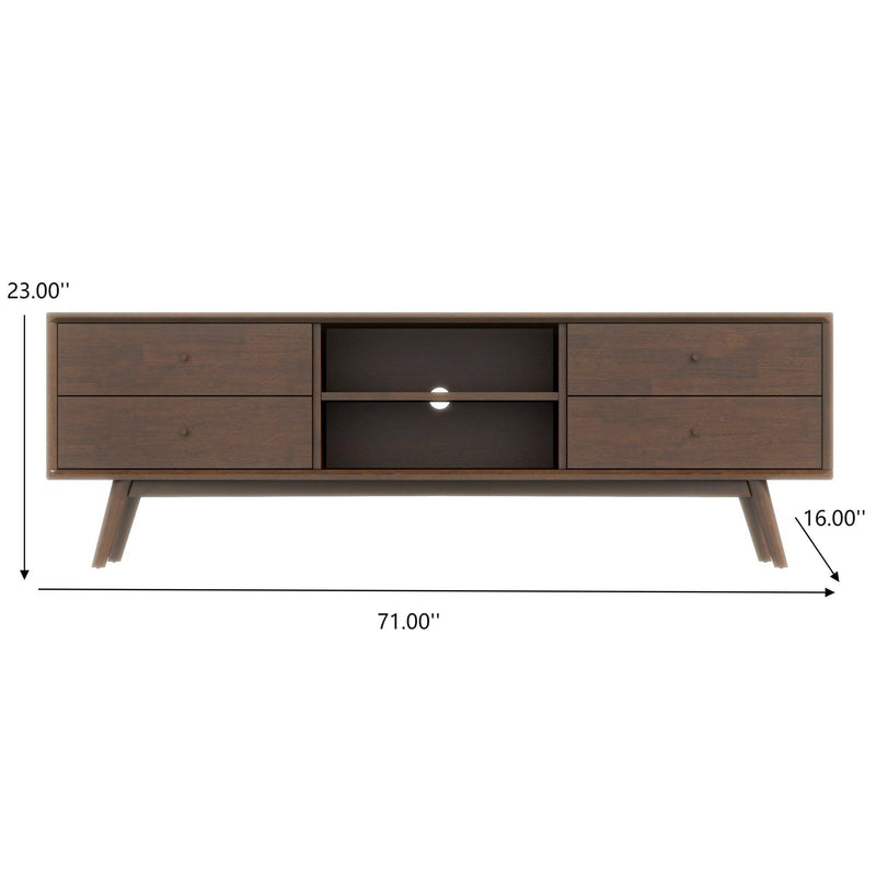 Caroline - Modern TV Stand Up To 72" - R&R Furniture Gallery (Fountain Valley, CA)