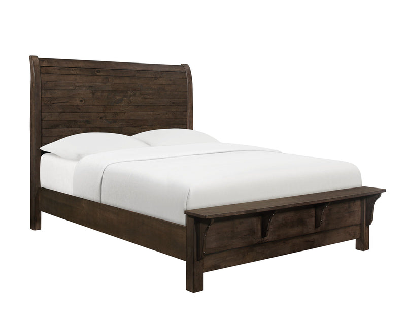 Verna - Sleigh Bed - R&R Furniture Gallery (Fountain Valley, CA)