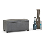 Dover - Upholstered Storage Ottoman Bench - R&R Furniture Gallery (Fountain Valley, CA)